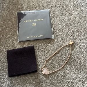 Monica Vinader Rose Gold Bracelet